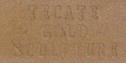 Aardvark Clay's Tecate Gold Sculpture